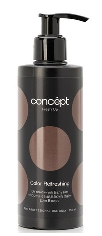 изображение Concept Оттеночный бальзам для волос Fresh up для Коричневых оттенков от магазина nsk-cosmetics.ru