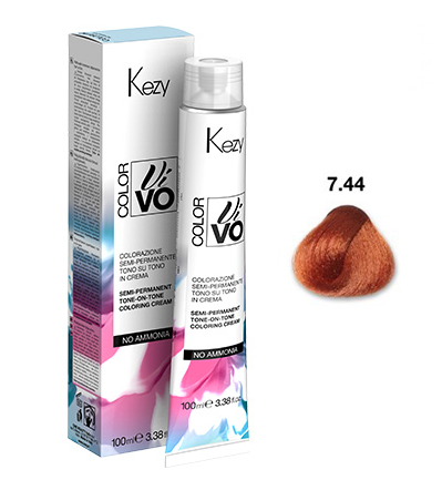  Kezy Color Vivo No Ammonia 7.44      nsk-cosmetics.ru