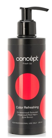 изображение Concept Оттеночный бальзам для волос Fresh up для Красных оттенков от магазина nsk-cosmetics.ru