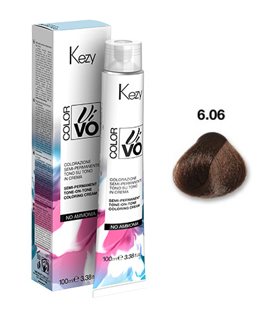  Kezy Color Vivo No Ammonia 6.06 Ҹ     nsk-cosmetics.ru