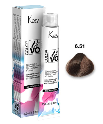  Kezy Color Vivo No Ammonia 6.51  Ҹ      nsk-cosmetics.ru
