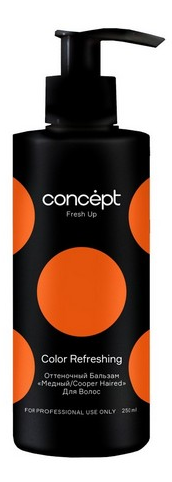 изображение Concept Оттеночный бальзам для волос Fresh up для Медных оттенков от магазина nsk-cosmetics.ru