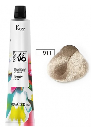 изображение Kezy Color Vivo 911 супер блонд интенсивно пепельный от магазина nsk-cosmetics.ru